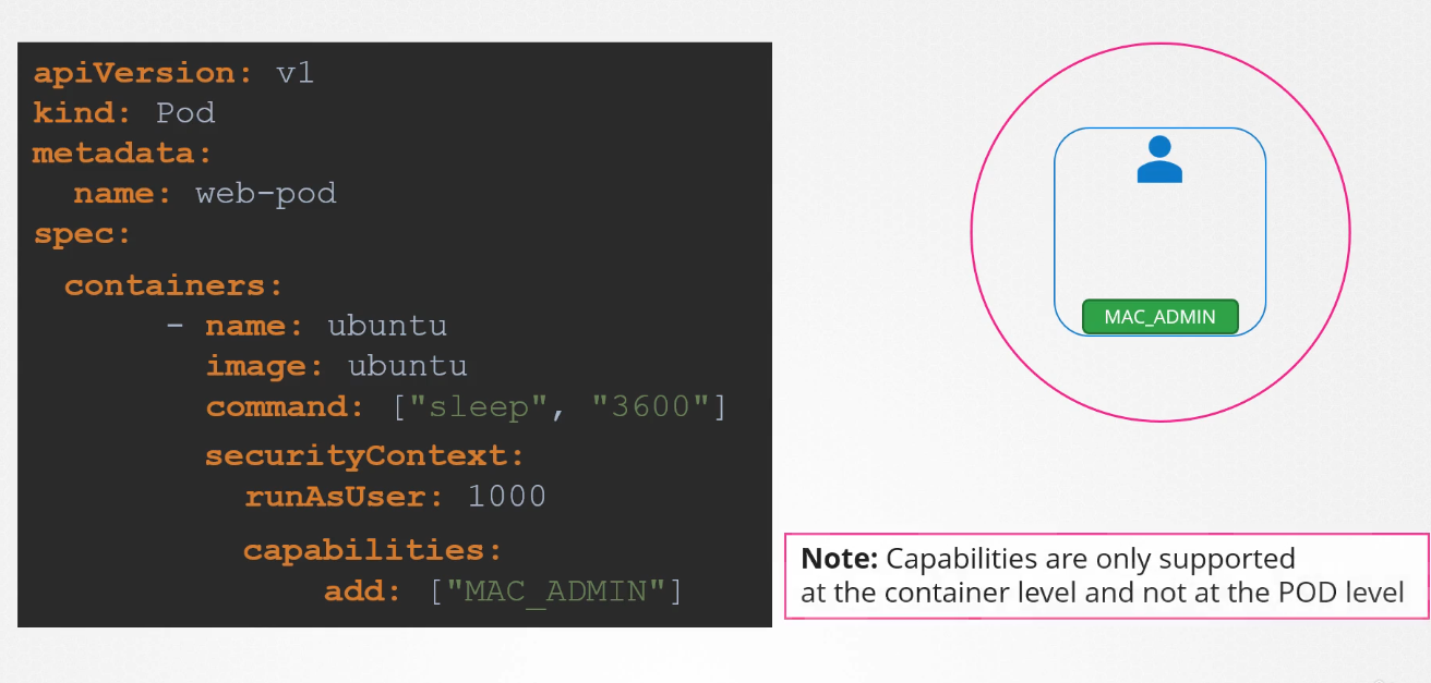 Configure at Container Level
