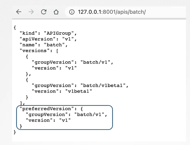 Identify Preferred Version